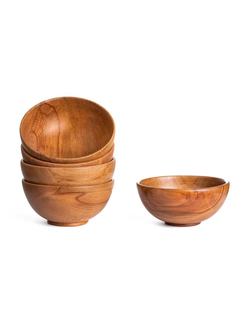 Harmony Wooden Bowl – بولة هارموني الخشبية 15cm