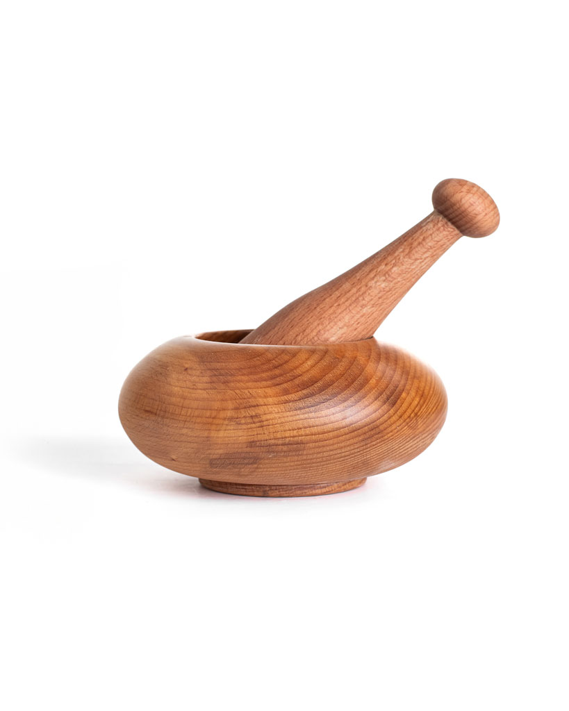 Wooden Mortar & Pestle – هون خشب