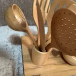 Wooden Utensils Set – طقم توزيع خشب 7 قطع photo review