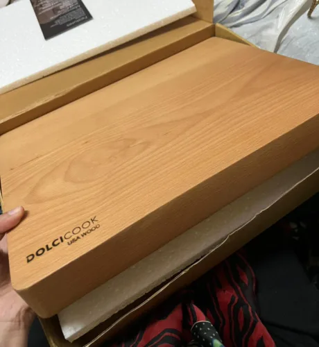 Wooden Cutting Block – بلوك خشب للتقطيع photo review